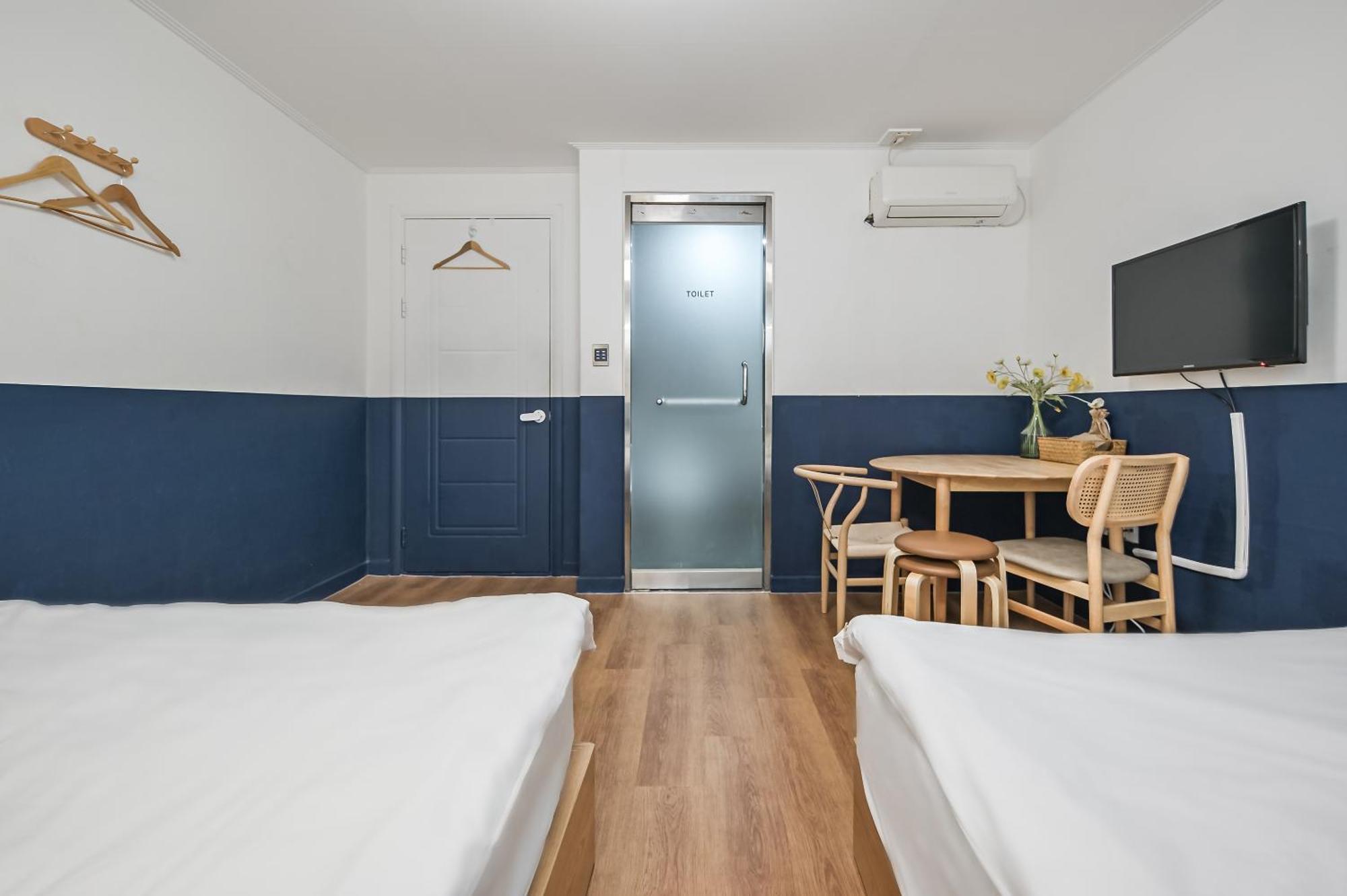 Ssh Myeongdong Dongdo Hostel Seoul Rum bild